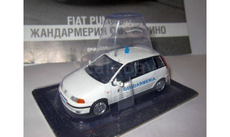 # 40 Fiat Punto SX Жандармерия Сан-Марино, журнальная серия Полицейские машины мира (DeAgostini), 1:43, 1/43, Полицейские машины мира, Deagostini