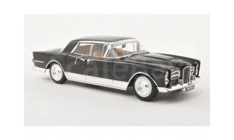 FACEL VEGA Excellence 1960 Black with Silver Underline, масштабная модель, Premium X, 1:43, 1/43