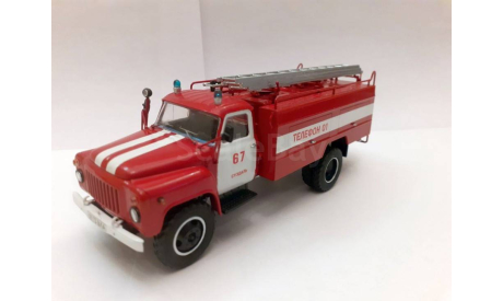 1:43 Пожарная автоцистерна АЦ-30(53)-106Г, масштабная модель, Ручная работа, scale43, ГАЗ
