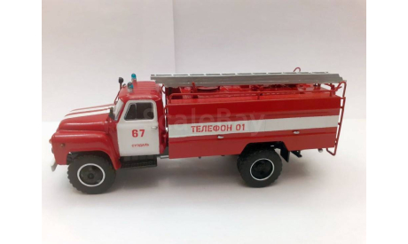 1:43 Пожарная автоцистерна АЦ-30(53)-106Г, масштабная модель, Ручная работа, scale43, ГАЗ
