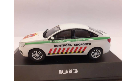 1:43 Lada Vesta Контроль скорости, масштабная модель, Ручная работа, scale43, ВАЗ