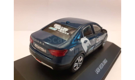 1:43 Lada Vesta Cross Яндекс Такси, масштабная модель, Ручная работа, scale43, ВАЗ