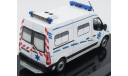 Renault Master III ’Ambulance’ (скорая медицинская помощь) Франция 2011, масштабная модель, Norev, scale43