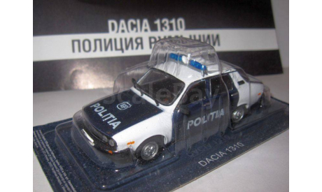 # 52 Dacia 1310 Полиция Румынии, журнальная серия Полицейские машины мира (DeAgostini), 1:43, 1/43, Полицейские машины мира, Deagostini