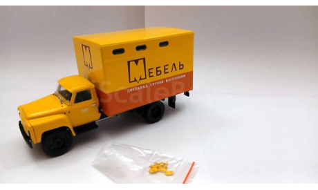 1:43 ГЗСА-893А (52) фургон Мебель, масштабная модель, Ручная работа, scale43