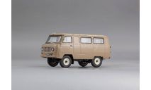 1:43 Советский автомобиль тип 450A, Ведомственный автобус, г. Ленинград, 1965 г. (кофе с молоком), масштабная модель, DiP Models, scale43, УАЗ