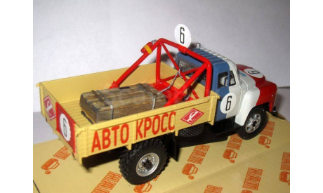 Горький-52 кроссовый номер 6, масштабная модель, 1:43, 1/43, Вадим Покровский, ГАЗ