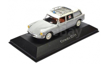 CITROEN ID 19 White/Silver, масштабная модель, Atlas, scale43, Citroën