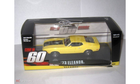 Ford Mustang Eleanor из кф Угнать за 60 секунд, масштабная модель, 1:43, 1/43, Greenlight Collectibles