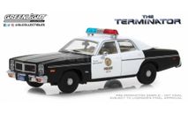 1:43 DODGE Monaco ’Metropolitan Police’ 1977 (из к/ф ’Терминатор’), масштабная модель, Greenlight Collectibles, scale43