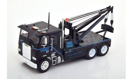 1:43 эвакуатор FREIGHTLINER FLA 9664 1984 (из к/ф ’Терминатор 2: Судный день’), масштабная модель, Greenlight Collectibles, scale43