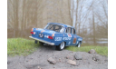 1:43 MOSKVITCH - 412 Kastytis Girdauskas / Uldis Madrevic, USSR. WRC Rally 1000 Lakes Finland 1972, масштабная модель, Вадим Покровский, scale43, Москвич