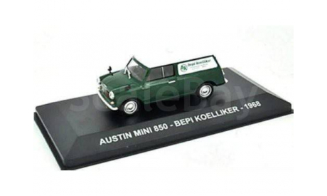 AUSTIN MINI 850 ’BEPI KOELLIKER’ 1968 Green/White, масштабная модель, Altaya, scale43