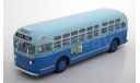 автобус GM TDH-3714 ’Santa Monica Municipal’ 1955 Blue, масштабная модель, IXO, 1:43, 1/43