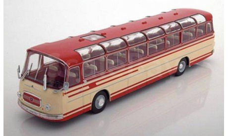 автобус SETRA S14 1966 Beige/Red, масштабная модель, IXO, scale43