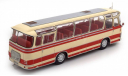 автобус NEOPLAN NH 9L 1964 Beige/Red, масштабная модель, IXO, scale43