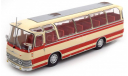 автобус NEOPLAN NH 9L 1964 Beige/Red, масштабная модель, IXO, scale43