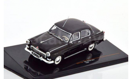 Горький M 21 «Волга» (2 серия) 1960 Черный, масштабная модель, IXO, scale43, ГАЗ