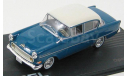 OPEL REKORD PI 4-doors 1957-1960 Blue/Crème, масштабная модель, Opel Collection, scale43