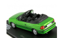 OPEL ASTRA F Cabriolet 1992-1998 Green Metallic, масштабная модель, IXO, scale43