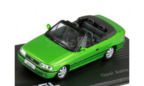 OPEL ASTRA F Cabriolet 1992-1998 Green Metallic, масштабная модель, IXO, scale43