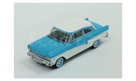 FORD TAUNUS 17M 1957 Blue/White, масштабная модель, Premium X, scale43