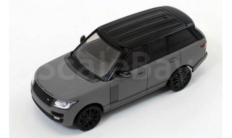 RANGE ROVER VOGUE 2014 Matt Grey/Black, масштабная модель, Premium X, scale43