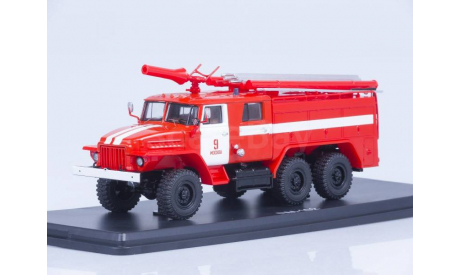 АЦ-40(375Н)Ц1А ПЧ №9 г. Москва, масштабная модель, Start Scale Models (SSM), scale43, УРАЛ