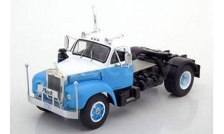 седельный тягач MACK B61 1953 Light Blue/White, масштабная модель, IXO, scale43