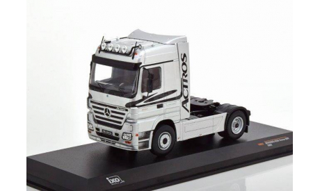 седельный тягач MERCEDES-BENZ Actros MP2 1844 2002 Silver, масштабная модель, IXO, 1:43, 1/43