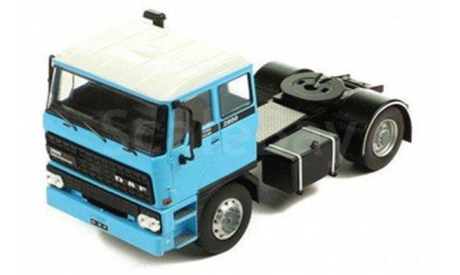 седельный тягач DAF 2800 1975 Light Blue/White, масштабная модель, IXO, 1:43, 1/43