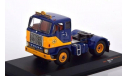 седельный тягач VOLVO F88 ’ASG’ 1971 Blue/Yellow, масштабная модель, IXO, scale43