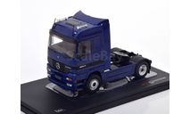 1:43 седельный тягач MERCEDES-BENZ Actros MP1 1853 1995 Metallic Dark Blue, масштабная модель, IXO, scale43