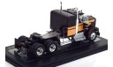 1:43 седельный тягач KENWORTH W900 1976 Black, масштабная модель, IXO, scale43