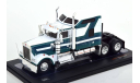 1:43 седельный тягач KENWORTH W900 Big Sleeper 1990 White/Green, масштабная модель, IXO, scale43