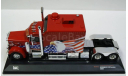 1:43 седельный тягач PETERBILT 379 Custom 2002 Red, масштабная модель, IXO грузовики (серии TRU), scale43