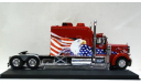 1:43 седельный тягач PETERBILT 379 Custom 2002 Red, масштабная модель, IXO грузовики (серии TRU), scale43