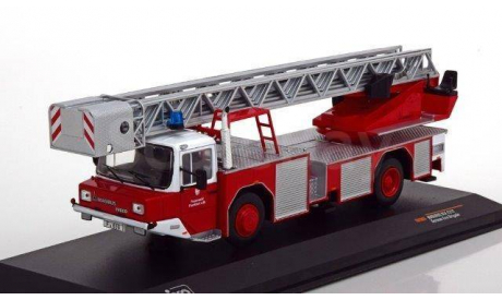 MAGIRUS DLK 2312 ’Feuerwehr Frankfurt’ (пожарная лестница), масштабная модель, IXO, scale43