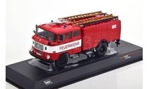 1:43 IFA W50L LF16 TS8 Fire brigade (пожарная) 1965, масштабная модель, IXO, scale43