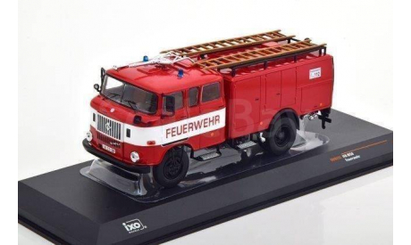 1:43 IFA W50L LF16 TS8 Fire brigade (пожарная) 1965, масштабная модель, IXO, scale43