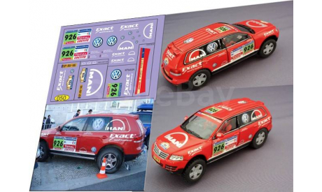 набор декалей VW Touareg Dakar 2007, фототравление, декали, краски, материалы, Doctor Decal, scale43, Volkswagen