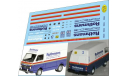 набор декалей VW LT28 техничка Rothmans Porsche, фототравление, декали, краски, материалы, Doctor Decal, scale43, Volkswagen