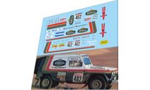 набор декалей MERCEDES benz №402 ROTHMANS dakar, фототравление, декали, краски, материалы, Doctor Decal, scale43, Mercedes-Benz