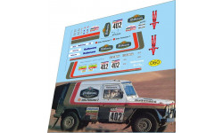 набор декалей MERCEDES benz №402 ROTHMANS dakar