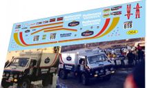 набор декалей Unimog №618 Rothmans Dakar 1986, фототравление, декали, краски, материалы, Doctor Decal, scale43