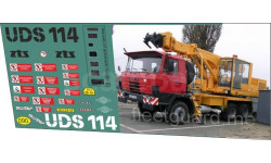 набор декалей Экскаватор Татра UDS 114