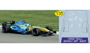 набор декалей Formula 1 №17 Renault R24 Ярно Трулли, фототравление, декали, краски, материалы, Doctor Decal, scale43