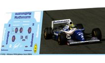 Набор декалей Formula 1 №22 Williams FW16 Дэймон Хилл (1994), фототравление, декали, краски, материалы, Doctor Decal, scale43