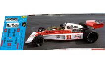 набор декалей Formula 1 №21 McLaren M23 №11 James Hunt, фототравление, декали, краски, материалы, Doctor Decal, scale43