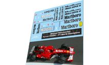 набор декалей Formula 1 №25 Ferrari F2004, фототравление, декали, краски, материалы, Doctor Decal, scale43